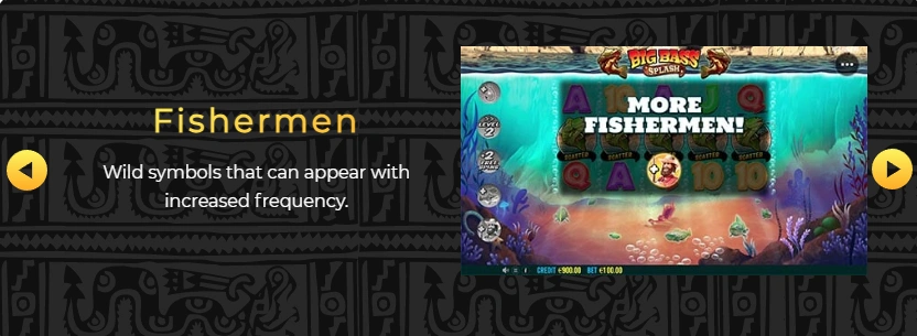 Fisherman wild symbol